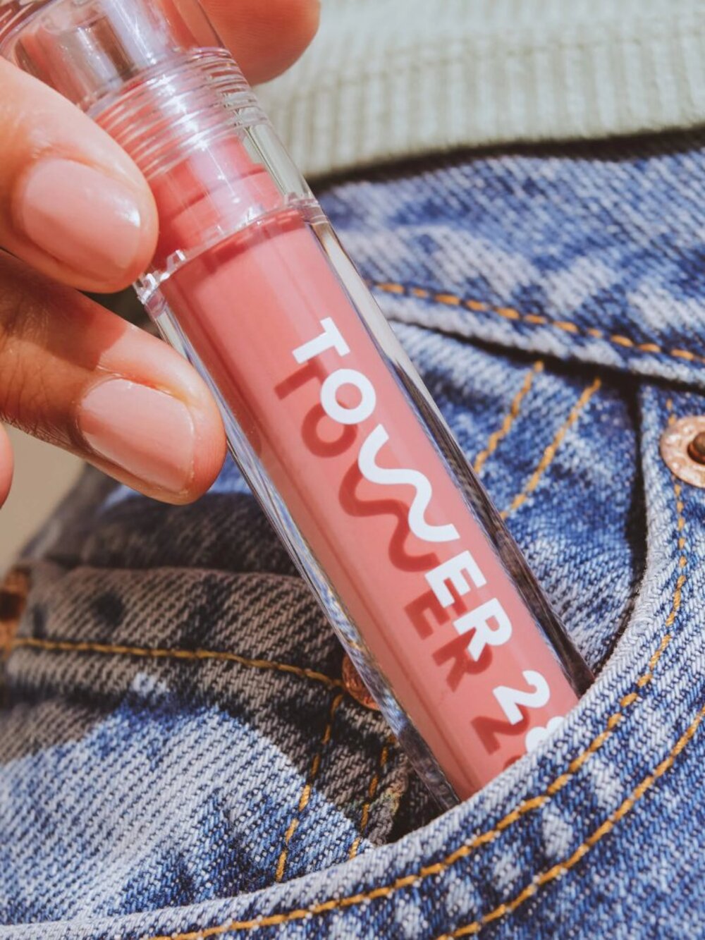 2/$20 Tower 28: Shine On Lip Oil Jelly mini duo — Pistachio